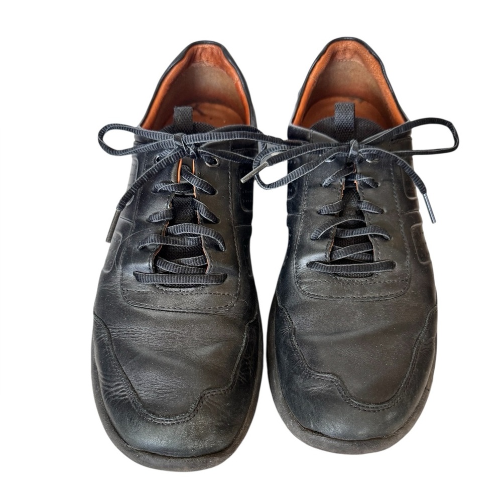 Rockport Black Dress Leather Sneakers Classic CH2893 Size 9.5 - Picture 3 of 13